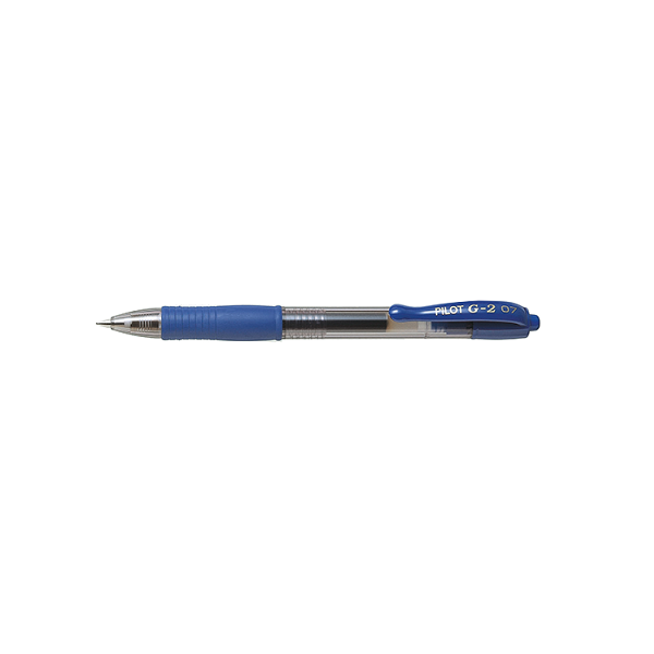 Bolígrafo gel Pilot G-2 Azul