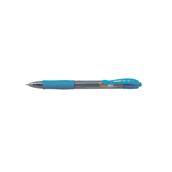 Bolígrafo gel Pilot G-2 Azul pastel