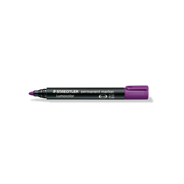 Rotulador Lumocolor Staedtler 352 Morado