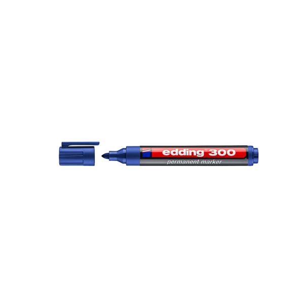 Marcador Edding 300 Azul