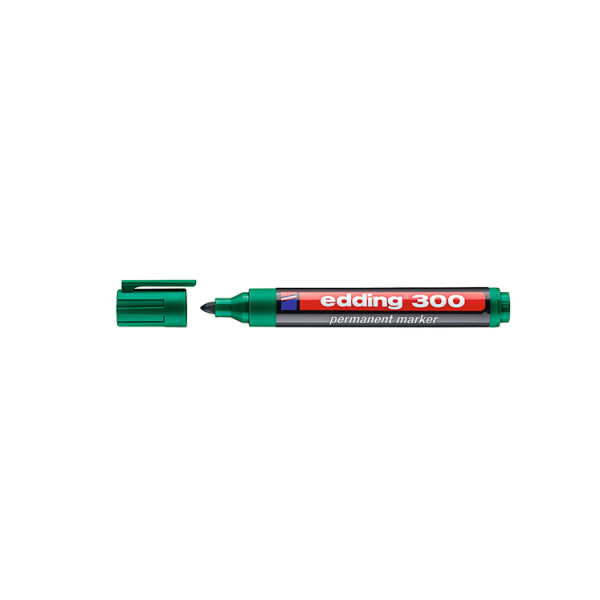 Marcador Edding 300 Verde