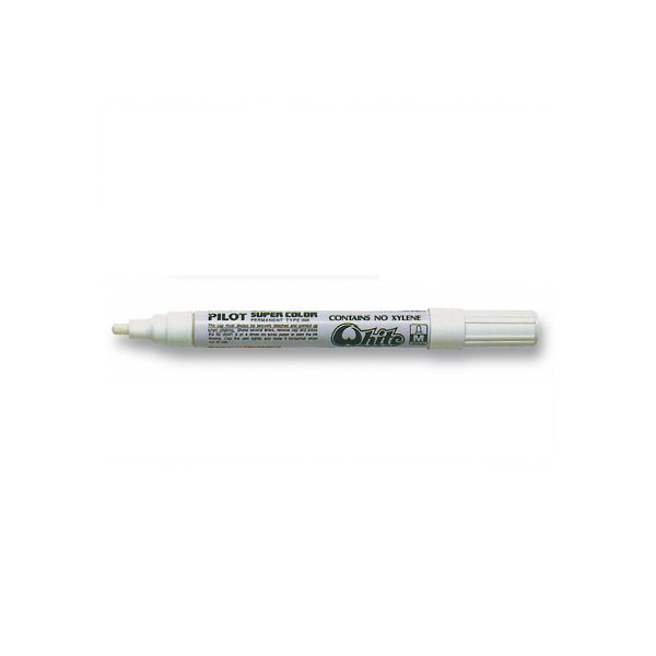 Rotulador Pilot Supercolor SC-M Blanco