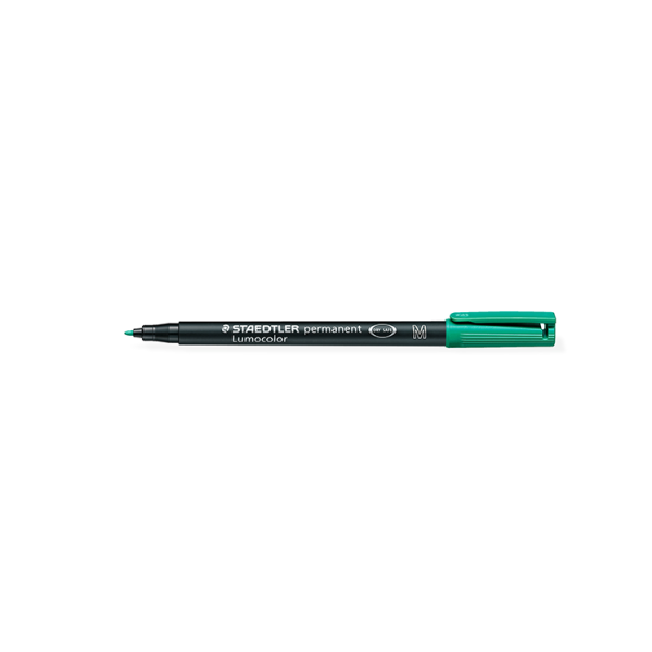 Rotulador Staedtler Lumocolor 317 Verde