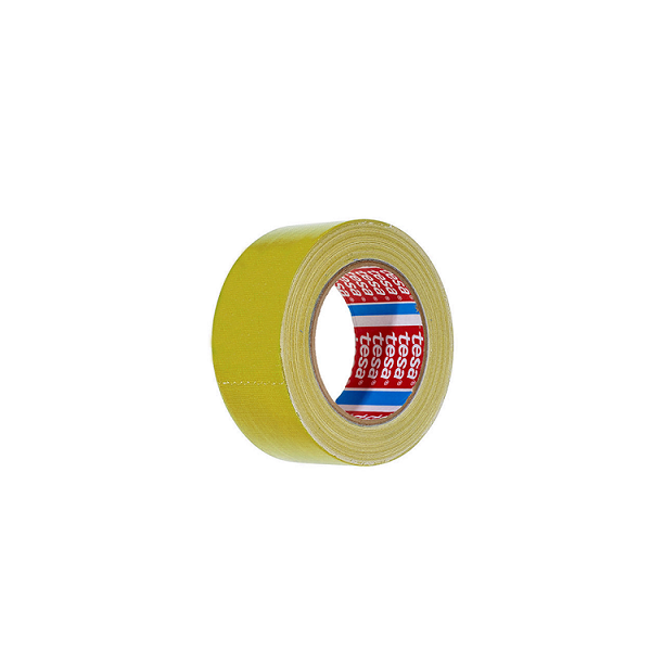 Cinta Tesa PVC colores Amarilla (66 m x 50 mm)