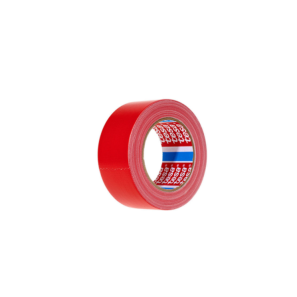 Cinta tesa PVC colores Roja (66 m x 50 mm)