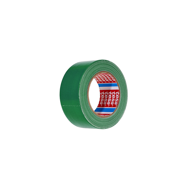 Cinta tesa PVC colores Verde (66 m x 50 mm)