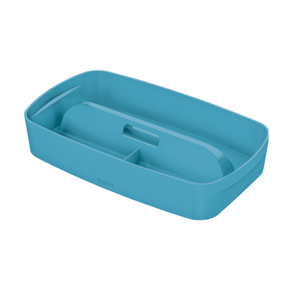 Bandeja organiz. peq. con asa Leitz MyBox Cosy, Azul