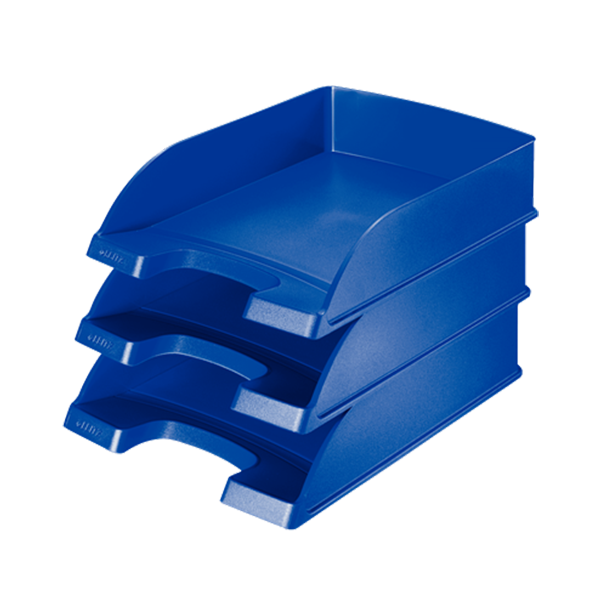 Bandejas Leitz Plus JUMBO vertical gran capac. Azul