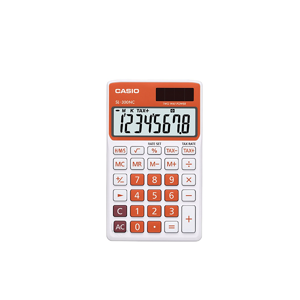 Calculadora Casio SL-300NC Naranja