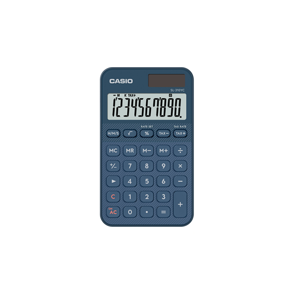 Calculadora Casio SL-310YC Azul