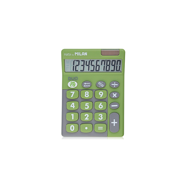 Calculadora Milan Duo verde