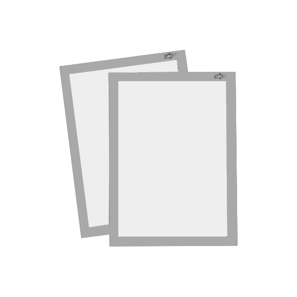 Marco magnético adhesivo A4 Gris. Bolsa 2 u.