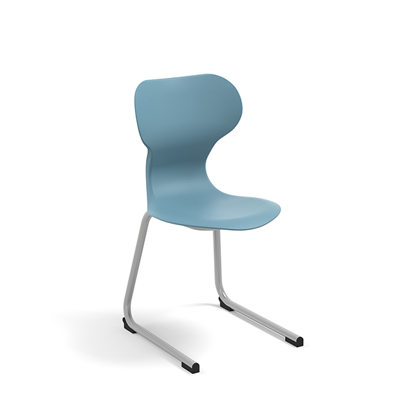 Silla MIA CANTILEVER T6 Azul Navy