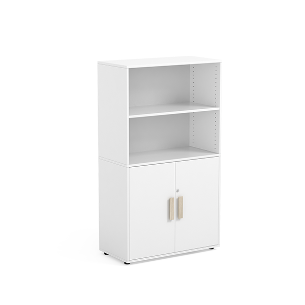 Armario FLORA H160 puertas Blancas