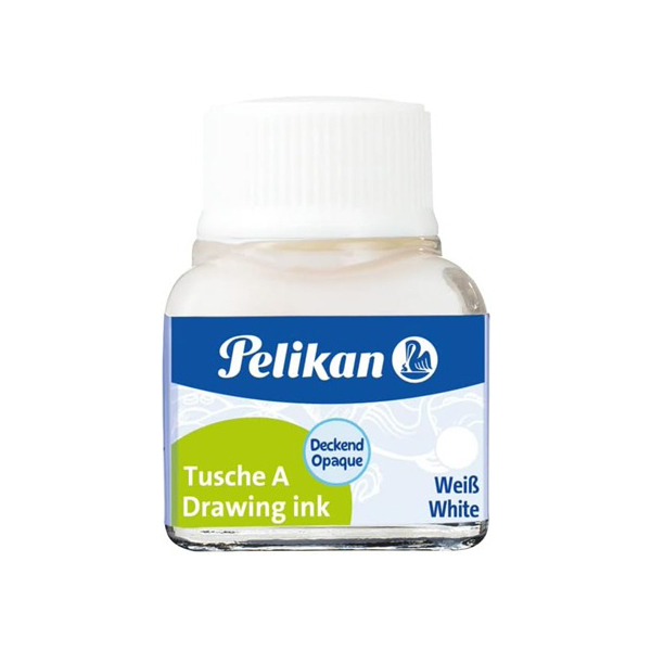 Tinta china Pelikan 10 ml Blanco