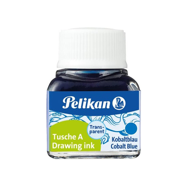 Tinta china Pelikan 10 ml Azul Cobalto
