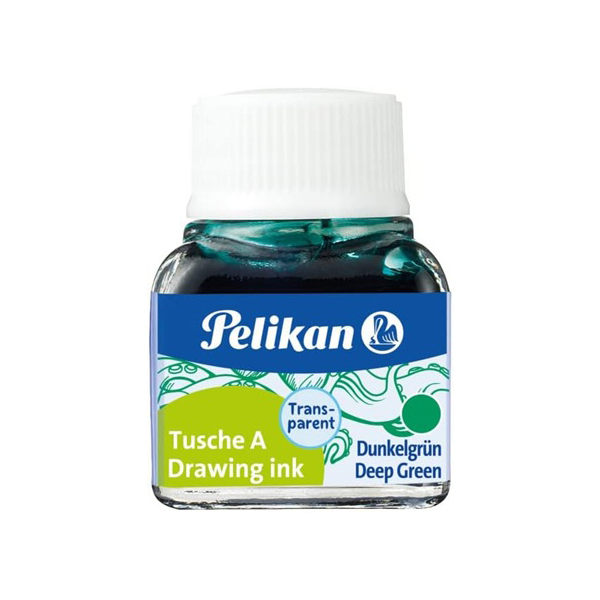Tinta china Pelikan 10 ml Verde oscuro