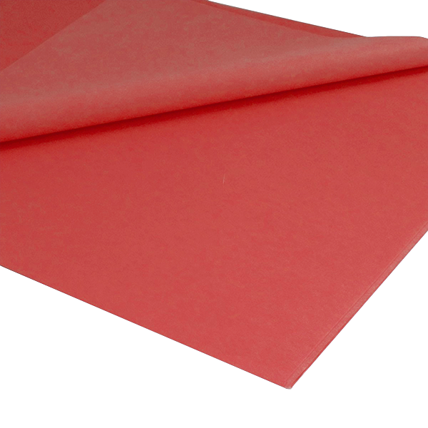 Mano papel seda 26 h. Rojo