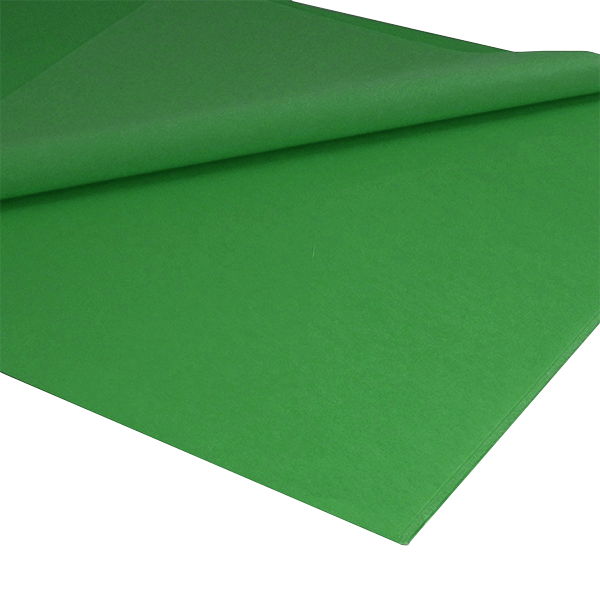 Mano papel seda 26 h. Verde oscuro