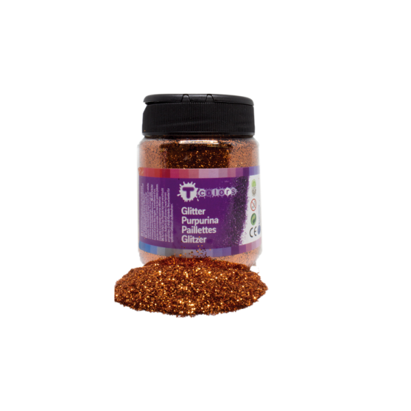 Bote 130 g Purpurina Naranja