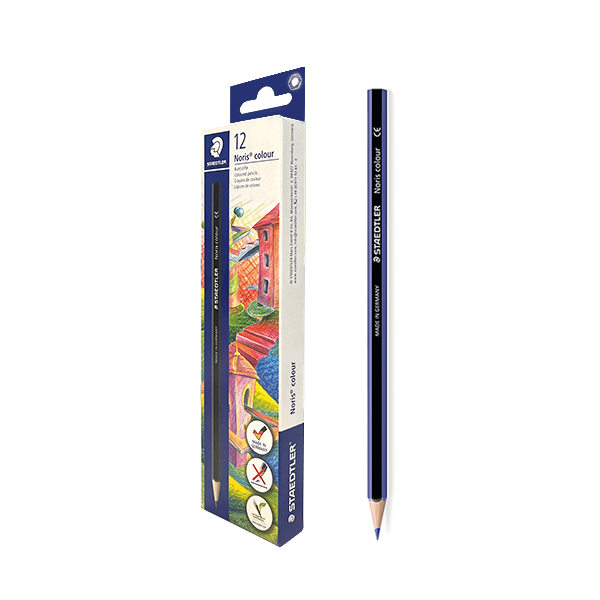 Caja 12 lápices Staedtler 185 Azul Oscuro