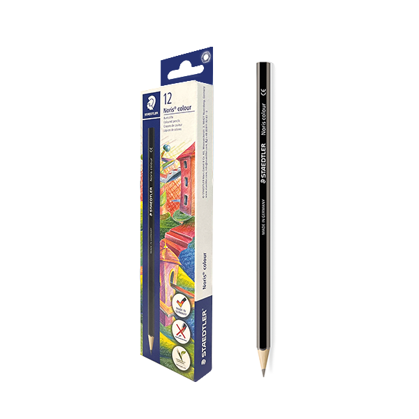 Caja 12 lápices Staedtler 185 Marrón