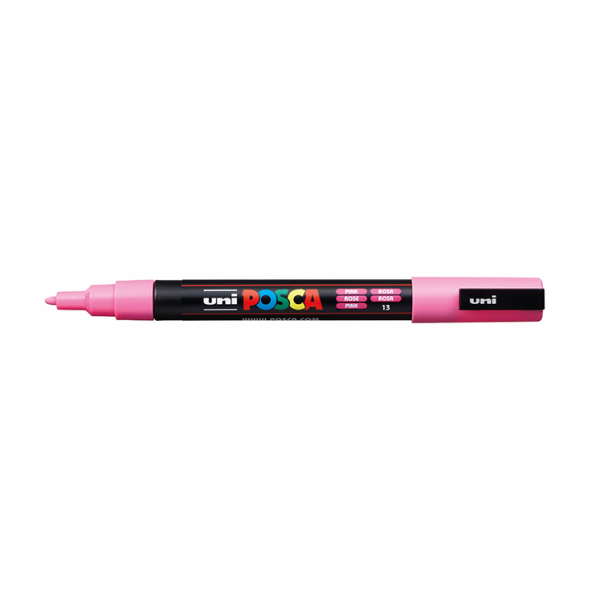 Rotulador Uni Posca PC-3M Rosa