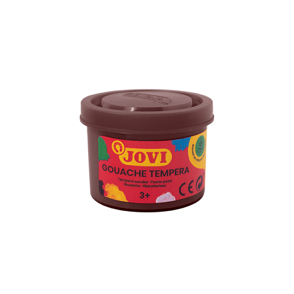 Témpera 35 ml. Jovi Marrón