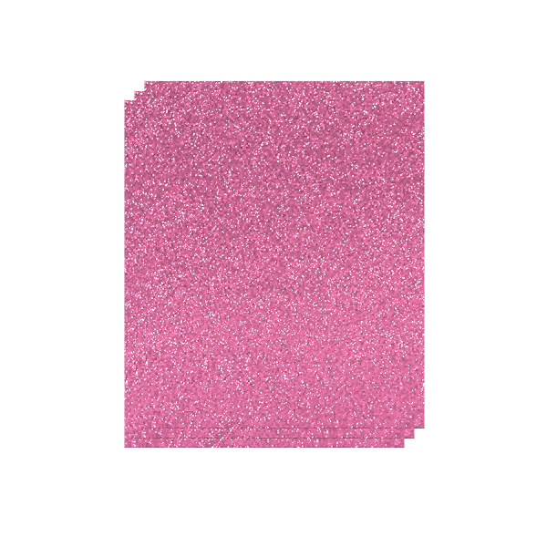 Planchas Eva 40x60 cm. purpurina Rosa. Bolsa 3 u.