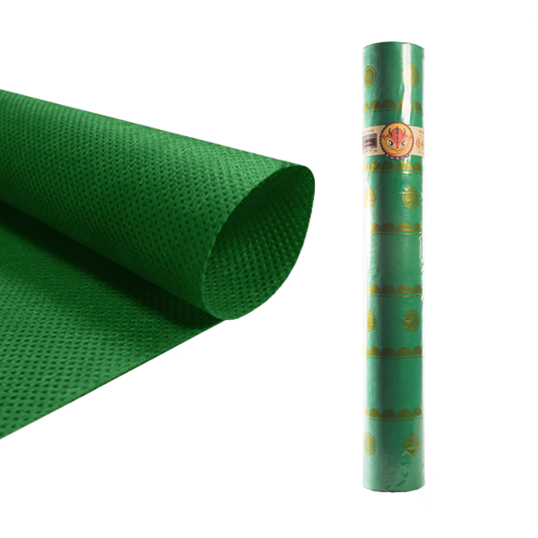 Rollo tejido TST Verde Oscuro 80x25 m.