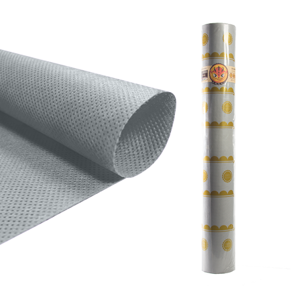 Rollo tejido bondy Gris Plata 80 cm. x 25 m.